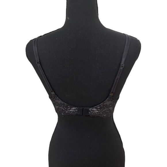 Victoria’s Secret Dream Angel Perfect Coverage Bra in Black and Cream - Picture 2 of 3